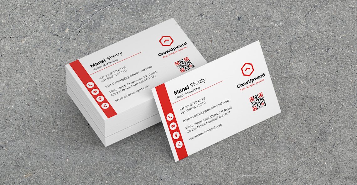 printed business cards